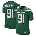 Zennovawear Men's New York Jets John Franklin-Myers Gotham Green Game Jersey