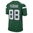 Zennovawear Men's New York Jets Kenny Yeboah Gotham Green Game Player Jersey