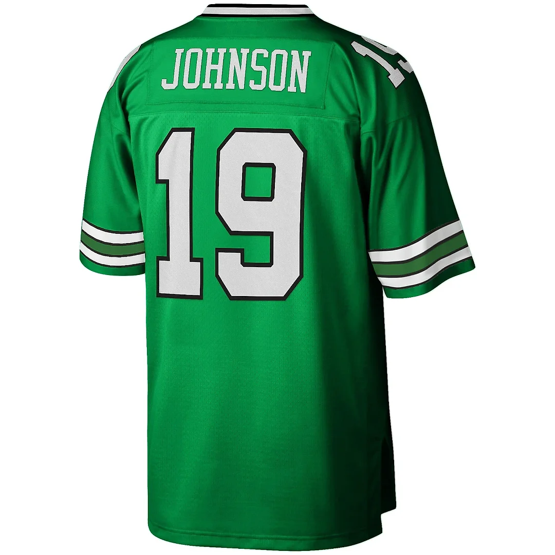 Zennovawear Men's New York Jets Keyshawn Johnson Mitchell & Ness Kelly Green Legacy Jersey