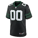 Zennovawear Men's New York Jets Legacy Black Alternate Custom Game Jersey