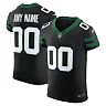Zennovawear Men's New York Jets Legacy Black Alternate Vapor F.U.S.E. Elite Custom Jersey