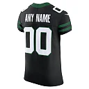 Zennovawear Men's New York Jets Legacy Black Alternate Vapor F.U.S.E. Elite Custom Jersey