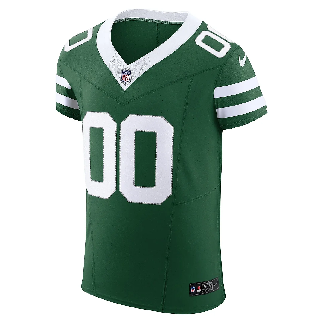 Zennovawear Men's New York Jets Legacy Green Vapor F.U.S.E. Elite Custom Jersey