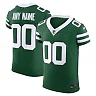 Zennovawear Men's New York Jets Legacy Green Vapor F.U.S.E. Elite Custom Jersey