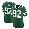 Zennovawear Men's New York Jets Leki Fotu Legacy Green Team Game Jersey