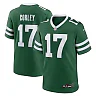Zennovawear Men's New York Jets Malachi Corley Legacy Green Team Game Jersey