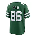 Zennovawear Men's New York Jets Malik Taylor Legacy Green Team Game Jersey