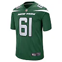 Zennovawear Men's New York Jets Max Mitchell Gotham Green Game Player Jersey