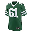 Zennovawear Men's New York Jets Max Mitchell Legacy Green Team Game Jersey