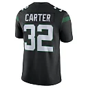 Zennovawear Men's New York Jets Michael Carter Black Vapor Untouchable Limited Jersey