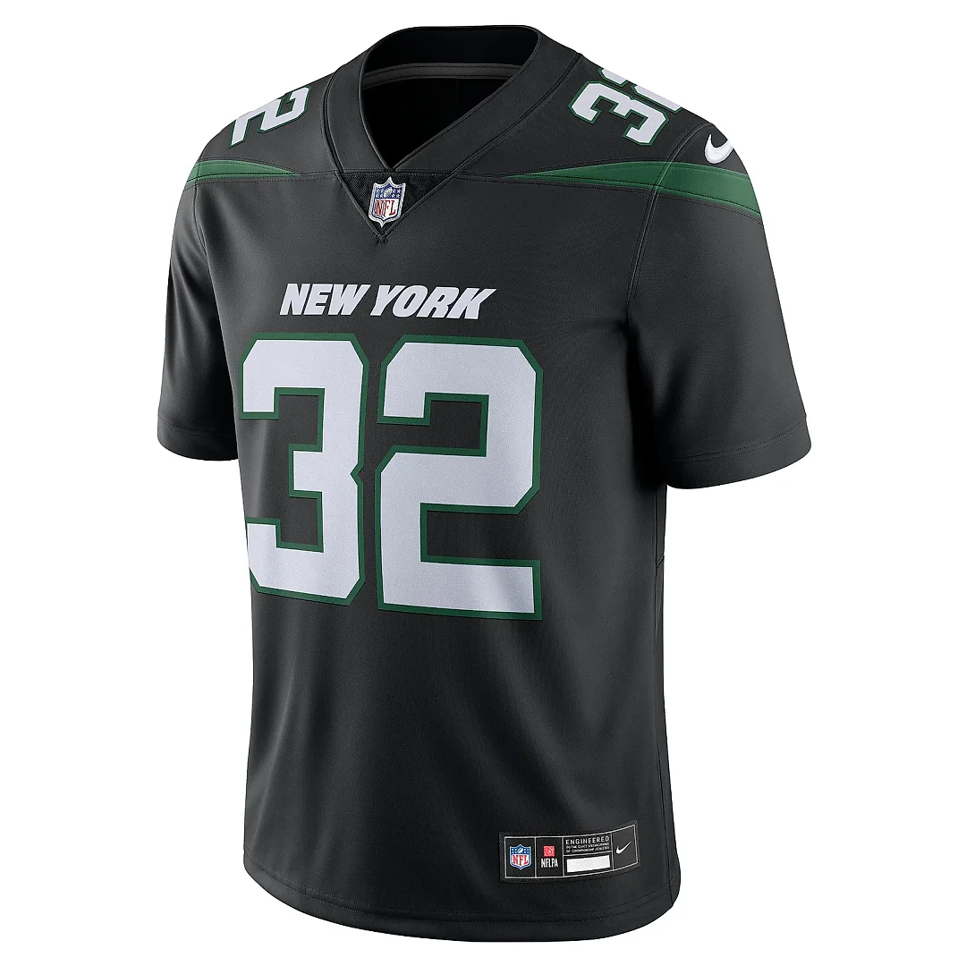 Zennovawear Men's New York Jets Michael Carter Black Vapor Untouchable Limited Jersey