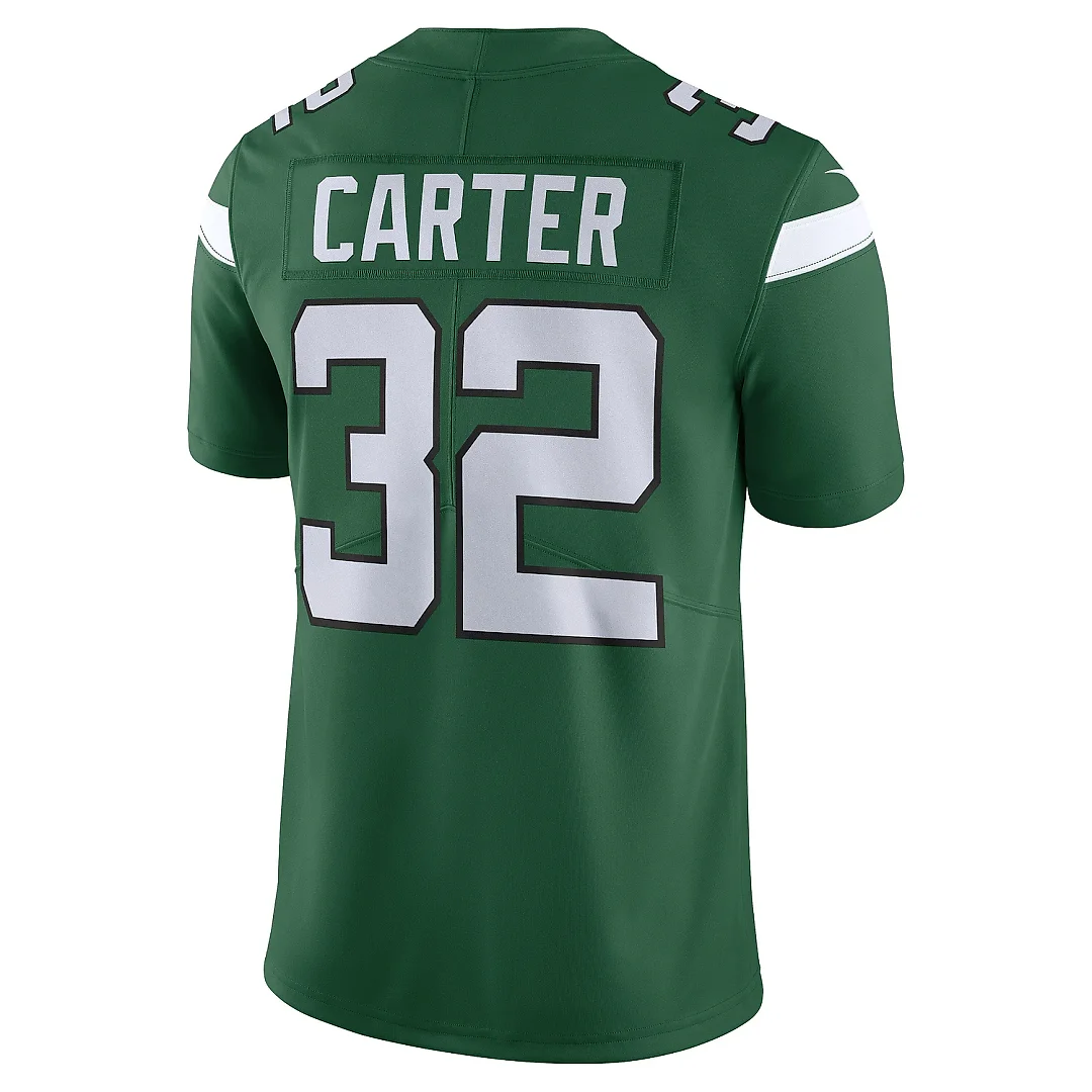Zennovawear Men's New York Jets Michael Carter Green Vapor F.U.S.E. Limited Jersey