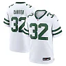 Zennovawear Men's New York Jets Michael Carter Legacy White Game Jersey
