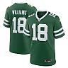 Zennovawear Men's New York Jets Mike Williams Legacy Green Game Jersey