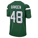 Zennovawear Men's New York Jets Nick Bawden Gotham Green Game Player Jersey