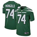 Zennovawear Men's New York Jets Nick Mangold Gotham Green Retired Player Jersey