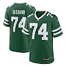 Zennovawear Men's New York Jets Olu Fashanu Gotham Green Player Game Jersey