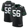 Zennovawear Men's New York Jets Quincy Williams Legacy Black Alternate Game Jersey