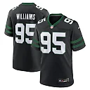 Zennovawear Men's New York Jets Quinnen Williams Legacy Black Alternate Game Jersey