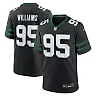 Zennovawear Men's New York Jets Quinnen Williams Legacy Black Alternate Game Jersey