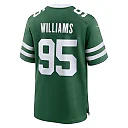 Zennovawear Men's New York Jets Quinnen Williams Legacy Green Game Jersey