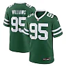 Zennovawear Men's New York Jets Quinnen Williams Legacy Green Game Jersey