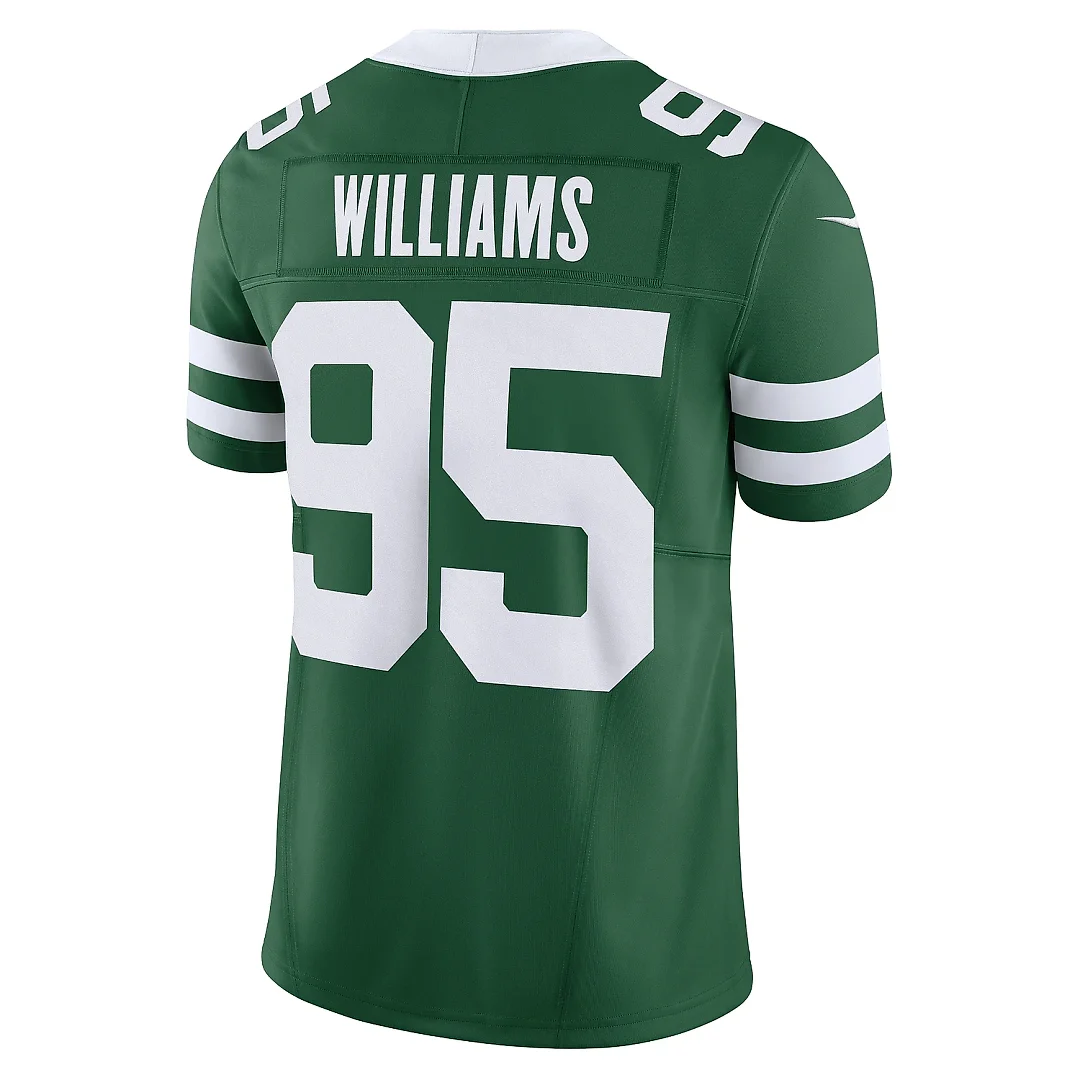 Zennovawear Men's New York Jets Quinnen Williams Legacy Green Vapor F.U.S.E. Limited Jersey