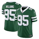Zennovawear Men's New York Jets Quinnen Williams Legacy Green Vapor F.U.S.E. Limited Jersey