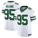 Zennovawear Men's New York Jets Quinnen Williams Legacy White Vapor F.U.S.E. Limited Jersey