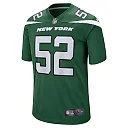 Zennovawear Men's New York Jets Sam Eguavoen Gotham Green Game Jersey