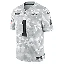Zennovawear Men's New York Jets Sauce Gardner Arctic Camo 2024 Salute to Service Limited Jersey