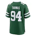 Zennovawear Men's New York Jets Solomon Thomas Legacy Green Team Game Jersey