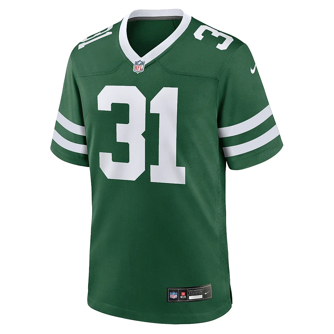 Zennovawear Men's New York Jets Tarik Cohen Legacy Green Team Game Jersey