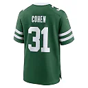 Zennovawear Men's New York Jets Tarik Cohen Legacy Green Team Game Jersey