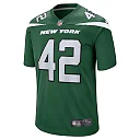 Zennovawear Men's New York Jets Thomas Hennessy Gotham Green Game Jersey