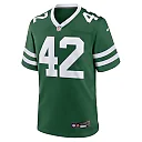 Zennovawear Men's New York Jets Thomas Hennessy Legacy Green Team Game Jersey