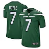 Zennovawear Men's New York Jets Tim Boyle Gotham Green Game Jersey