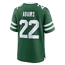 Zennovawear Men's New York Jets Tony Adams Legacy Green Team Game Jersey