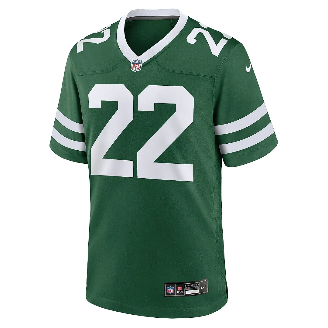 Zennovawear Men's New York Jets Tony Adams Legacy Green Team Game Jersey