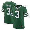 Zennovawear Men's New York Jets Travis Legacy Green Team Game Jersey