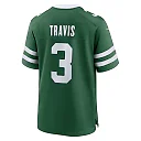 Zennovawear Men's New York Jets Travis Legacy Green Team Game Jersey