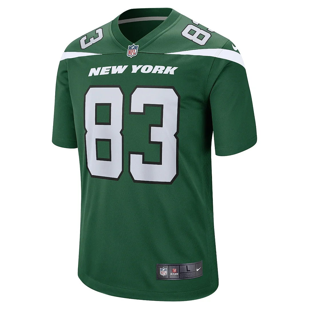 Zennovawear Men's New York Jets Tyler Conklin Gotham Green Game Jersey