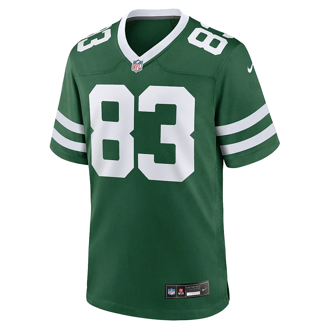 Zennovawear Men's New York Jets Tyler Conklin Legacy Green Team Game Jersey