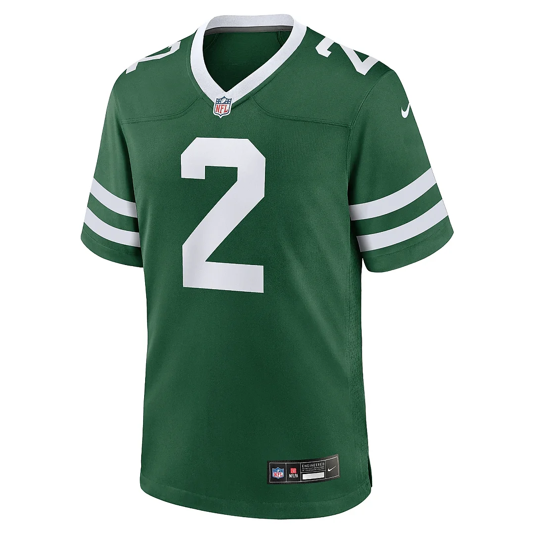 Zennovawear Men's New York Jets Tyrod Taylor Legacy Green Team Game Jersey