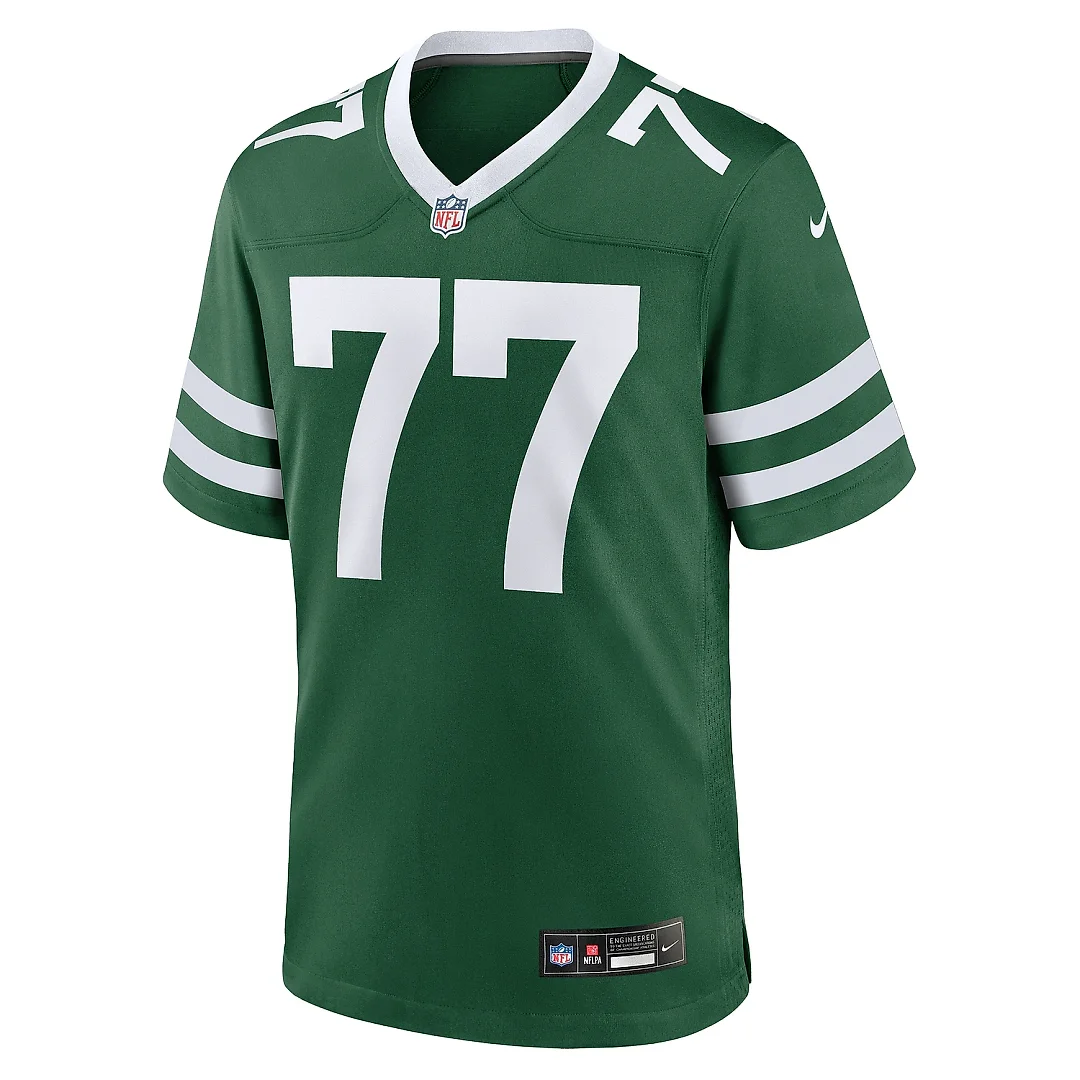 Zennovawear Men's New York Jets Tyron Smith Legacy Green Game Jersey