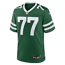 Zennovawear Men's New York Jets Tyron Smith Legacy Green Game Jersey