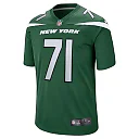 Zennovawear Men's New York Jets Wes Schweitzer Green Game Jersey