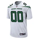 Zennovawear Men's New York Jets White Custom Game Jersey