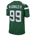 Zennovawear Men's New York Jets Will McDonald IV Gotham Green Game Jersey