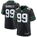 Zennovawear Men's New York Jets Will McDonald IV Legacy Black Alternate Game Jersey